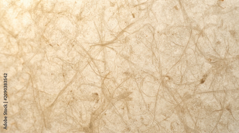 Fototapeta premium Handmade Mulberry Paper Texture with Natural Fibers for Organic Backgrounds and Eco Friendly Graphic Design Projects