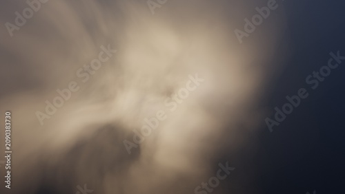Bild auf Leinwand Abstract light and smoke effect