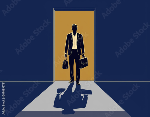 Arriving at work