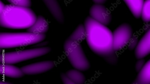 Abstract With Deep Purple And Black Rhythmic Glowing Organic Pulse Loop abstract background