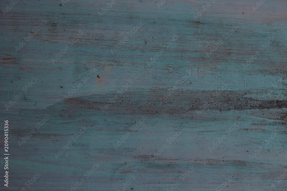 Fototapeta premium Painted plywood texture and weathered blue wood background