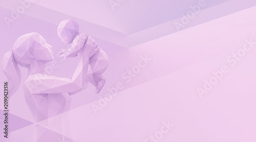 pink abstract background