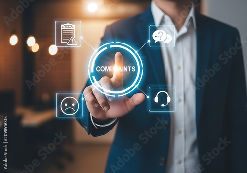 Complaint Management System with Customer Feedback and Support Options