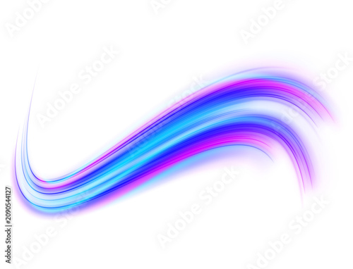 Expressive acrylic brush swipe with vivid multicolor paint. Clean transparent background. PNG
