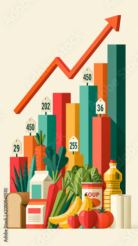Rising Grocery Costs: A vib...