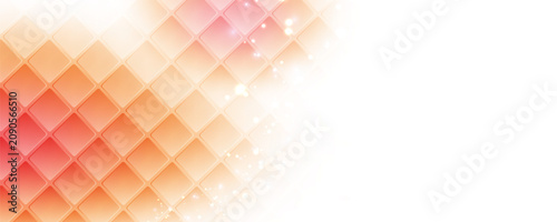Abstract geometric square-shaped for advertising banner design.