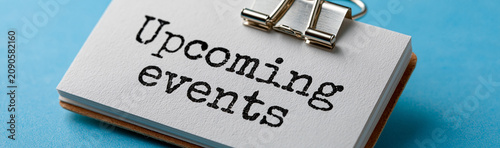 Upcoming Events Note: A sma...