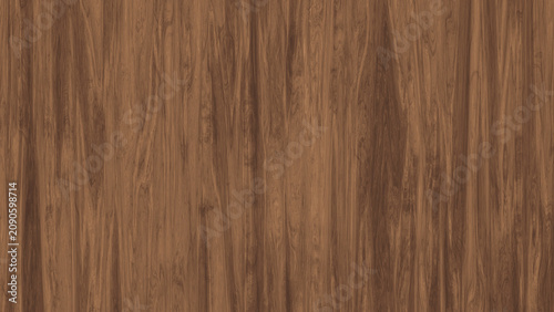 Natural dark brown walnut wood grain surface with organic vertical lines revealing deep timber texture patterns in a seamless high quality board background