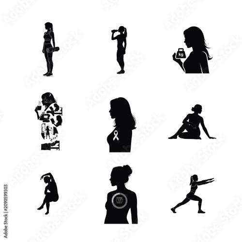 Professional Women Career Growth Presentation Public Speaking Business