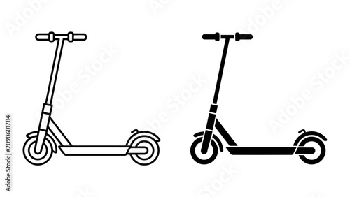 Electric Scooter Iconography