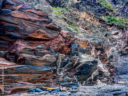 Принти на полотні View of rock formation