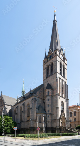 Church of St. Procopius (Kostel svatého Prokopa), gothic revival styled church in Prague , Czech Republic