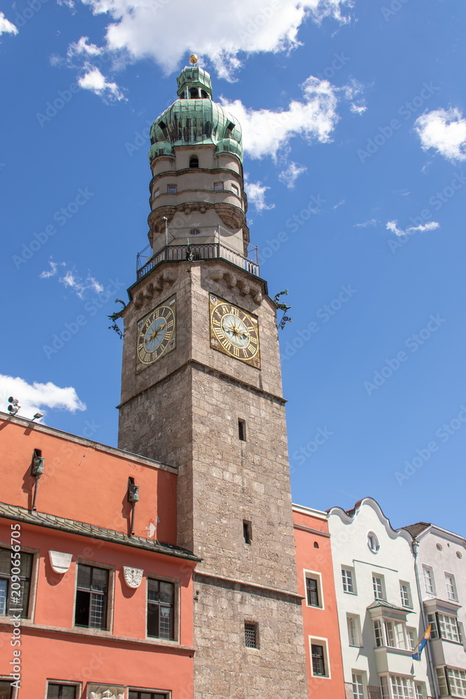 Obraz premium Stadtturm Insbruck