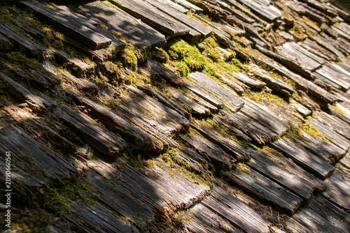 Holzbretterdach