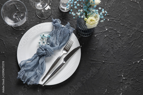 Beautiful table setting for...