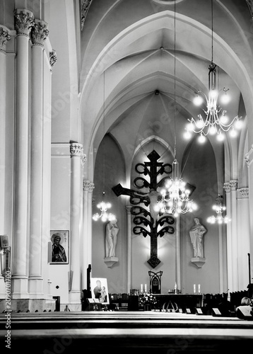 interior of church
