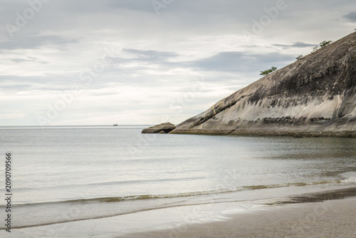 A view of Khao Tao Beach, Pranburi.