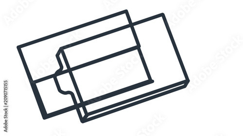 Minimalist folding handheld fan vector icon illustration with clean line art, simple flat aesthetic design perfect for summer leisure and traditional cooling-themed graphics