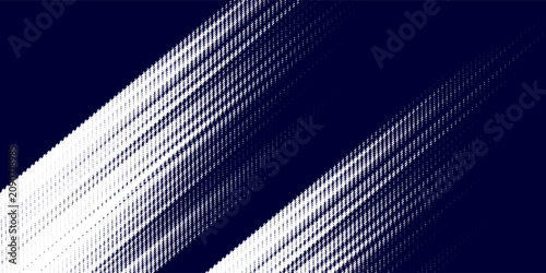 Dots halftone white u0026 blue color pattern gradient grunge texture background. Dots pop art comics sport style vector illustration