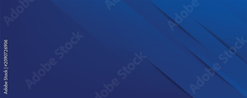 Foto Abstract blue background with glowing geometric lines