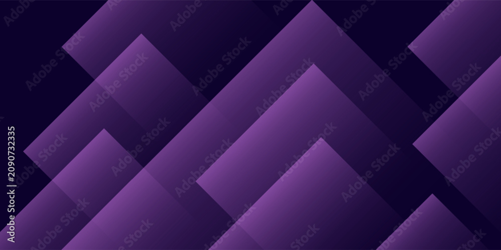 Obraz premium Abstract simple glowing diagonal stripe with purple and dark Polygon luxury background vector. Social ads banner or Landing page.
