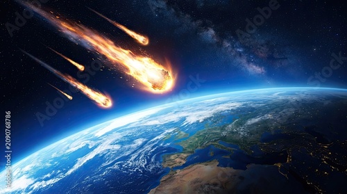 earth and sun