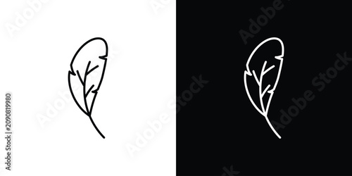 Foto lightweight icon line clipart series. EPS10