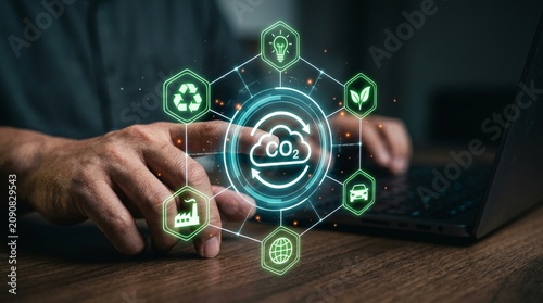 Corporate ESG Management Dashboard and Carbon Data Interface