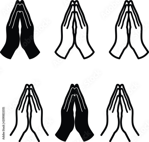 set of hands 