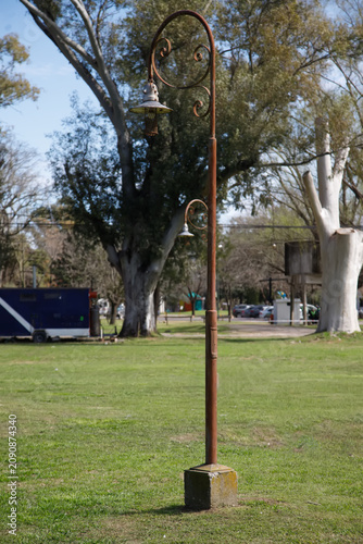 park in spring
