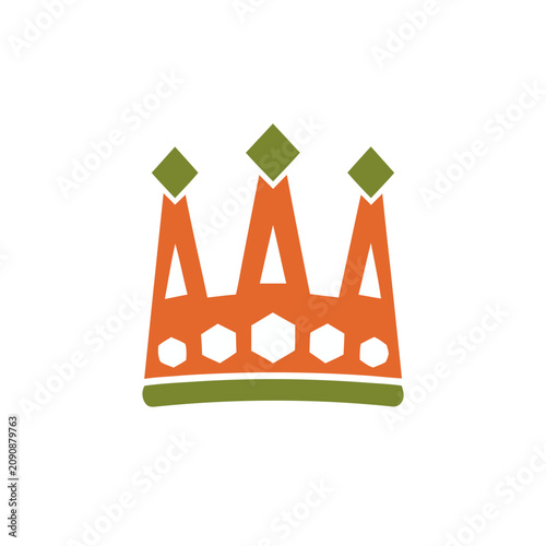 Stylized Crown Icon