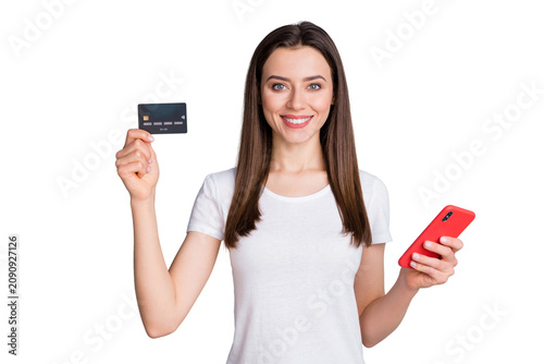 Obraz na plátne Easy pay buy purchase with banking service system