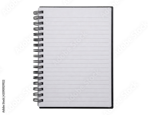 Spiral Notebook Blank Lined Pages Transparent Background