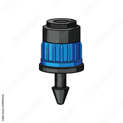 Photos Drip irrigation emitter provides controlled and targeted water delivery, ensurin