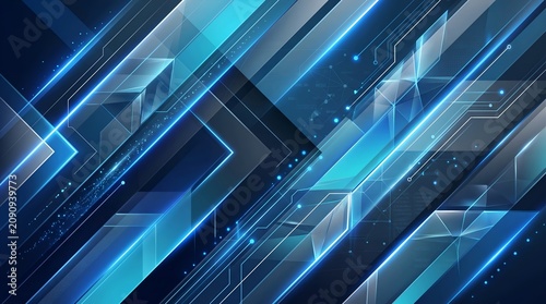 abstract background with blue lines