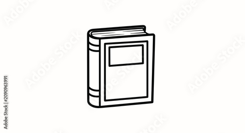 Photos Classic hardcover book symbol for education and knowledge