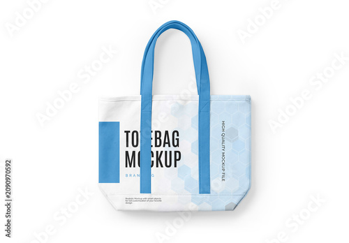 Totebag Mockup Realistic Render for Branding and Commercial Use