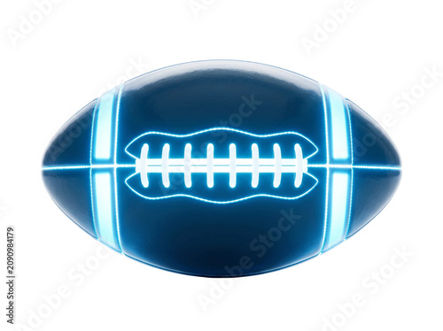 Detailed professional brown leather american football ball with textured surface and white laces highlighting classic sports equipment design in a high resolution studio capture presented isolated on 