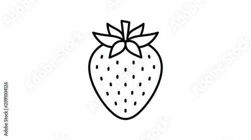 Canvastavla An illustration of a single soursop fruit in a clean environment