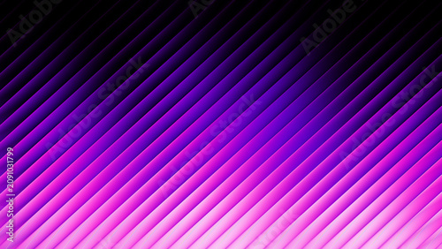 фотографія Dynamic linear progression of vibrant purple and pink hues, creating a mesmerizi