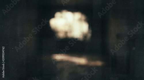 Obraz na płótnie Dark, moody, abstract background, blurred light, shadowy atmosphere, mysterious