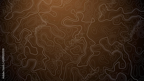 Contour illustration. Abstract topographic map background. Geography scheme.