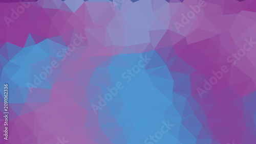 Abstract Blue Purple Low Poly Geometric Polygon Gradient Background Vector