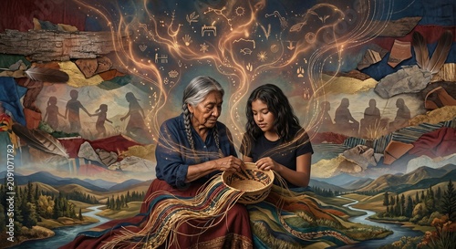 Weaving ancestral wisdom a tapestry of Indigenous heritage and craftsmanship