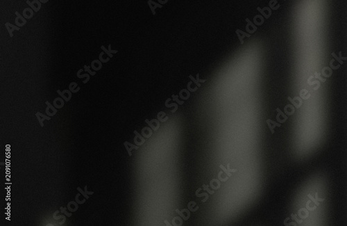 Quadro su tela Abstract blurry silhouette against dark background
