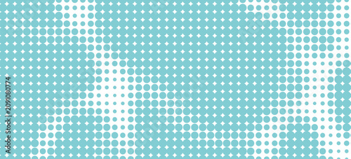 Foto Blue and white water ripples light surface overlay background