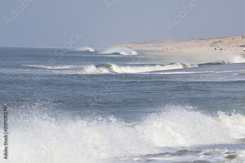 Wellen am Strand von Sylt, Nordsee