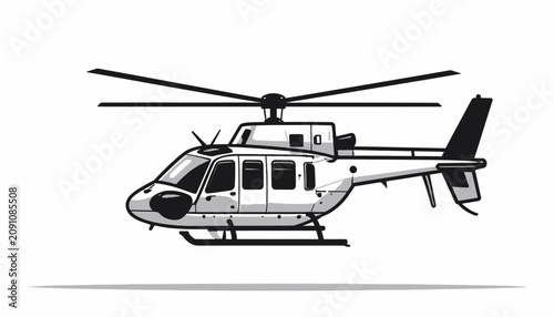 Foto Helicopter Aircraft Rotorcraft Vehicle Transport.