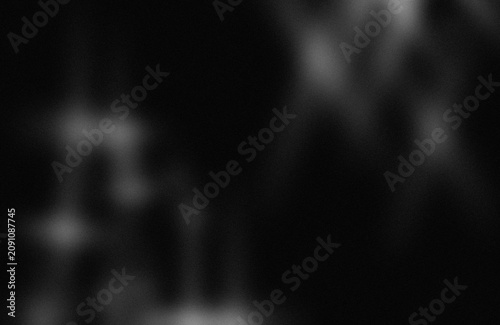 Foto Faint abstract shapes in monochromatic blur