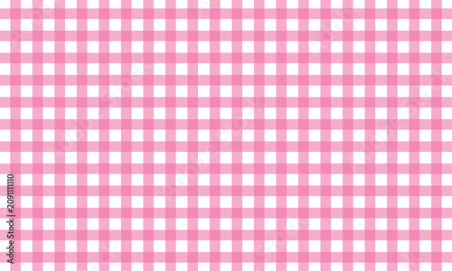 Pink gingham background 